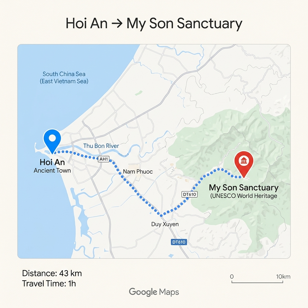 Hoi An Map Location